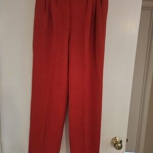 St. John Vibrant Red Collection Knit